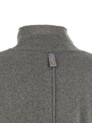 Gray Cashmere Cardigan
