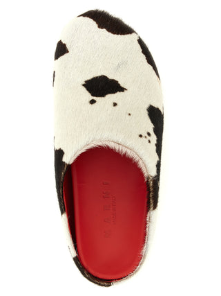 Multicolor Calfskin Clogs