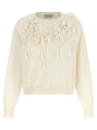 White Virgin Wool Cardigan