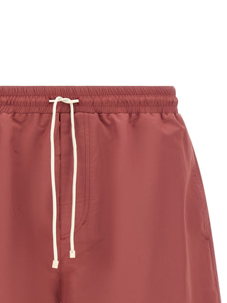 Multicolor Polyester Swim Shorts