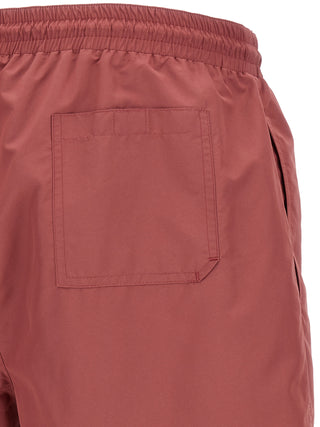 Multicolor Polyester Swim Shorts