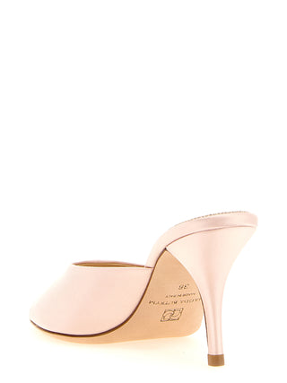 Multicolor Viscose Stiletto Heel Sandals