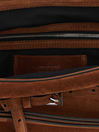 Brown Calfskin Clutch Bag