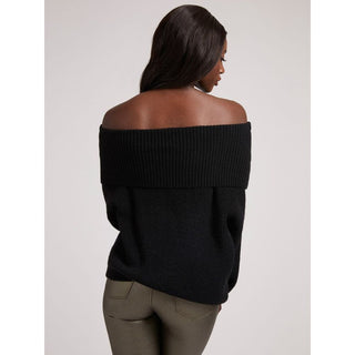 Black Polyester Sweatshirt