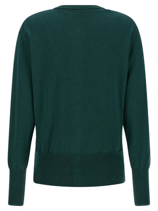 Bicolor Cotton Cardigan