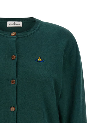 Bicolor Cotton Cardigan