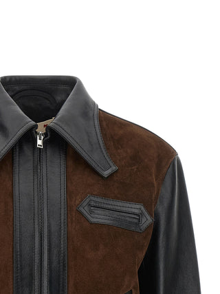 Black Calfskin Leather Jacket