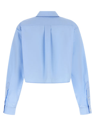 Blue Cotton Blouse