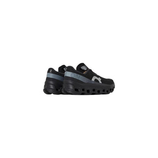 Black Synthetic Athletic Sneakers
