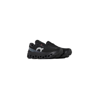 Black Synthetic Athletic Sneakers