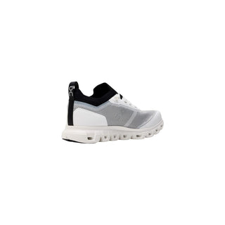 Black And White Synthetic Athletic Sneakers