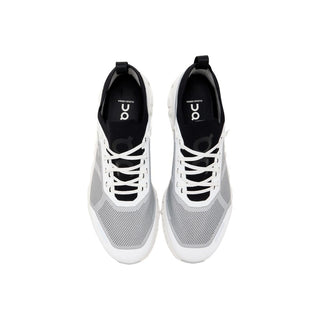 Black And White Synthetic Athletic Sneakers