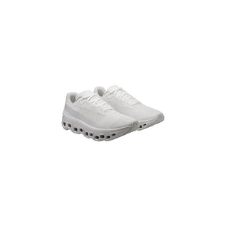 White Synthetic Athletic Sneakers