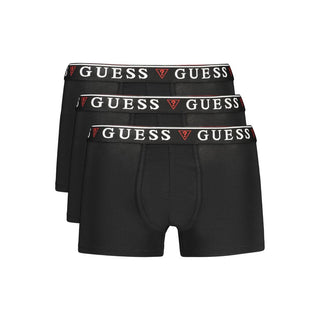 Black Cotton Men Underwear