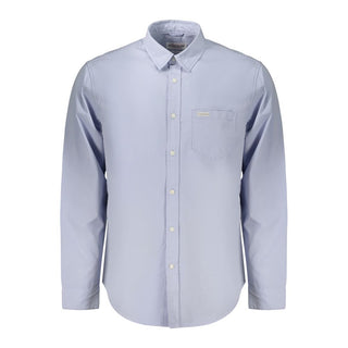 Azzurro Cotton Men Shirt