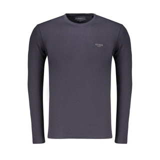 Blue Cotton Men's T-Shirt