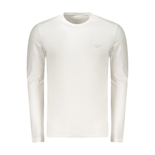 White Cotton Men's T-Shirt