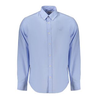Azzurro Cotton Men's Shirt