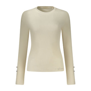 Bianco Viscose Women Sweater
