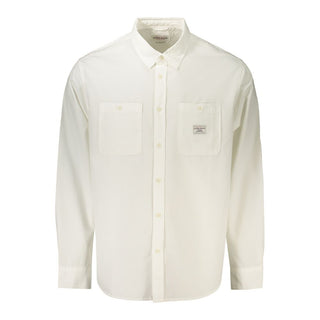 White Cotton Men's Shirt