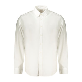 White Cotton Men's Shirt