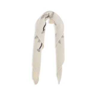 Bufanda beige de lana Oves Aries