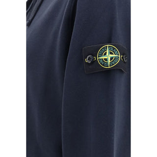 Blue Cotton Sweatshirt
