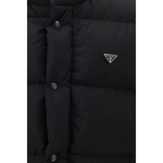 Black Goose Down Full-Length Jacket