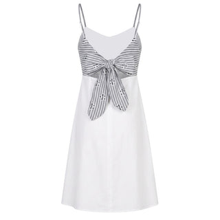 White Cotton Women Dress