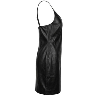 Black Polyester Women Dress