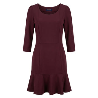 Red Viscose Women Dress