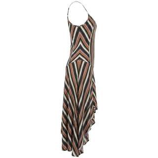 Brown Viscose Women Dress