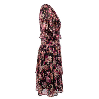 Black Polyester Women Dress