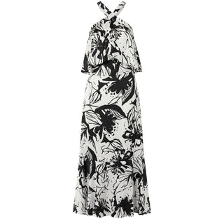 Black Polyester Women Dress