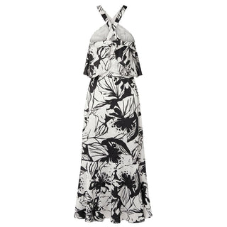 Black Polyester Women Dress