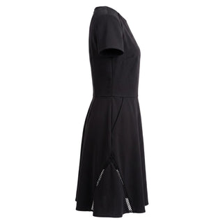 Black Polyester Women's Dress