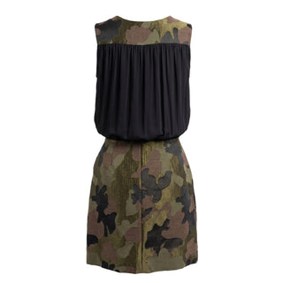 Black Cotton Women's Dress