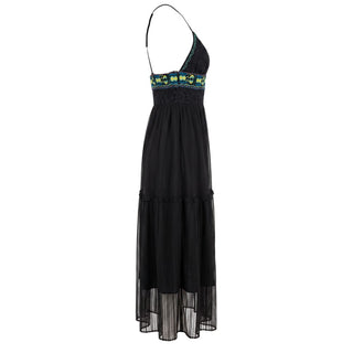 Black Cotton Women Dress