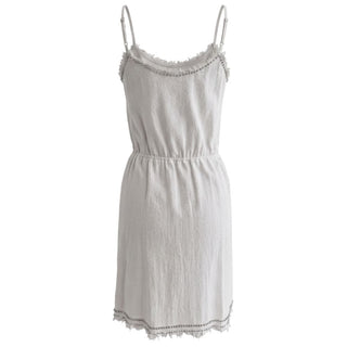 White Cotton Women Dress
