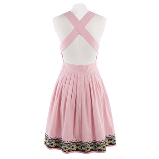 Pink Cotton Women Dress