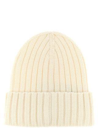Gorro de lana virgen blanco