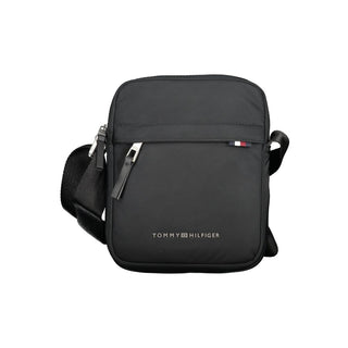 Bolsa de poliéster negra para hombre