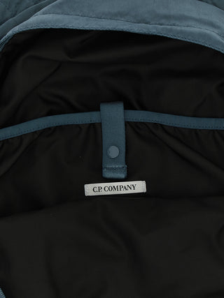 Blue Polyamide Backpack