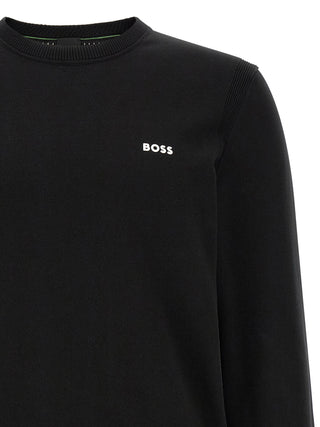 Black Cotton Cardigan