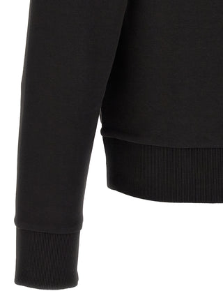 Black Cotton Sweatshirt