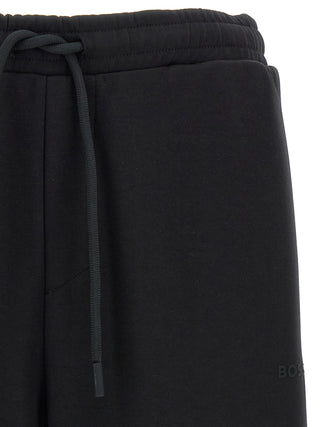 Black Cotton Joggers (Workout Pants)