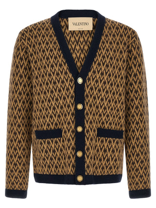 Multicolor Cashmere Cardigan