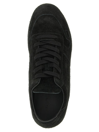 Bicolor Calfskin Low Top Sneakers