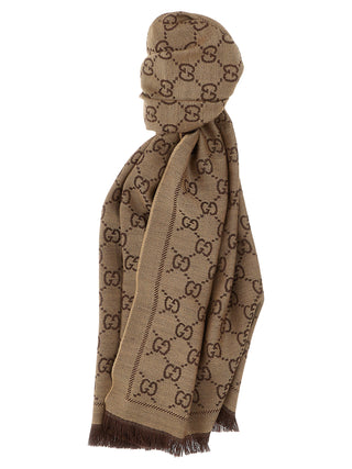 Brown Wool Scarf