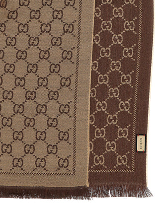 Brown Wool Scarf